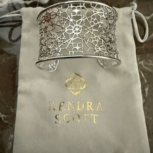 Vintage Kendra Scott filigree cuff bracelet